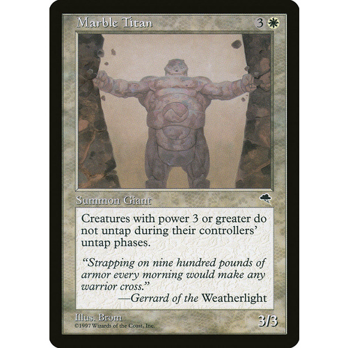 Marble Titan - TMP