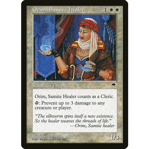 Orim, Samite Healer - TMP