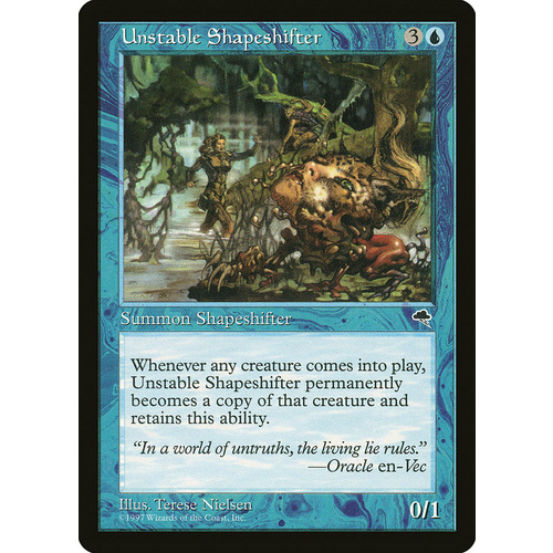 Unstable Shapeshifter - TMP