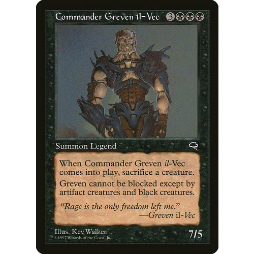 Commander Greven il-Vec - TMP