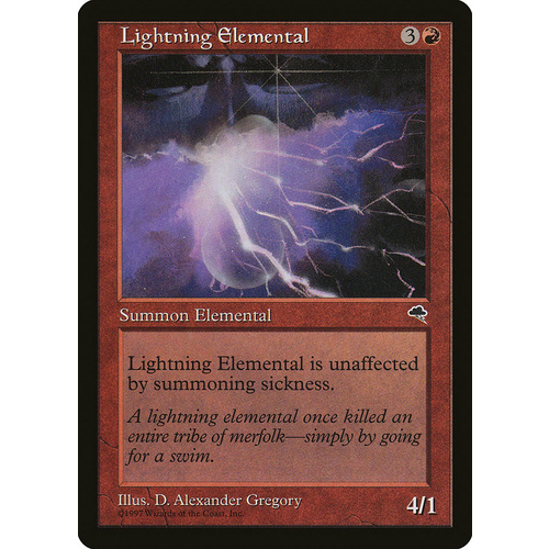 Lightning Elemental - TMP