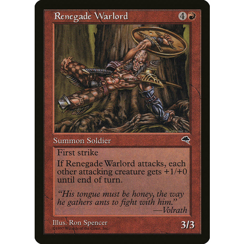 Renegade Warlord - TMP