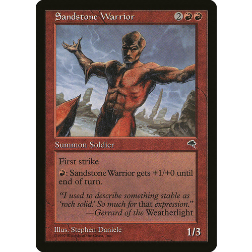 Sandstone Warrior - TMP