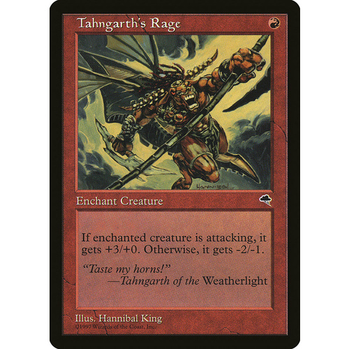 Tahngarth's Rage - TMP