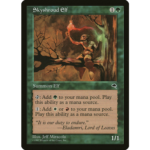 Skyshroud Elf - TMP