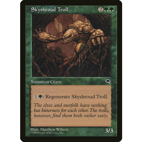 Skyshroud Troll - TMP