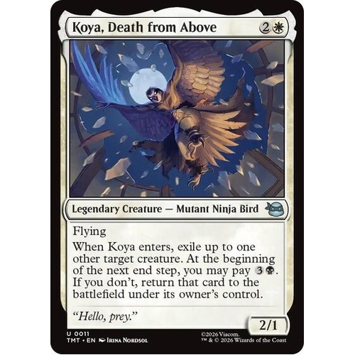 Koya, Death from Above - TMT