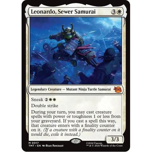Leonardo, Sewer Samurai - TMT