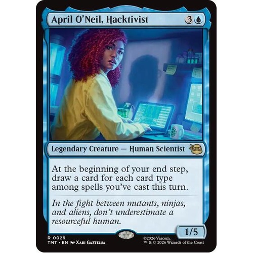 April O'Neil, Hacktivist - TMT