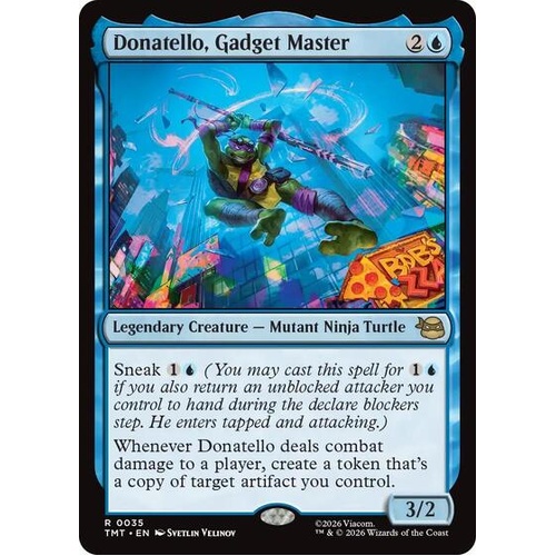 Donatello, Gadget Master - TMT