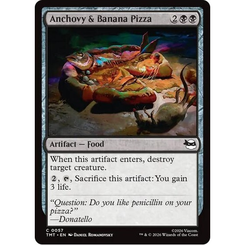 Anchovy & Banana Pizza - TMT