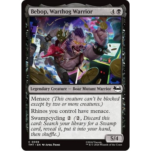 Bebop, Warthog Warrior - TMT