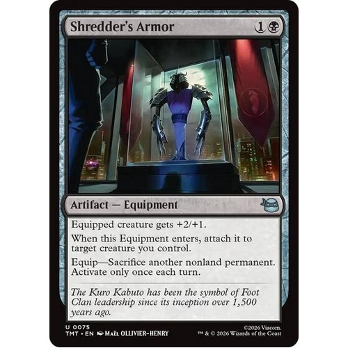 Shredder's Armor - TMT