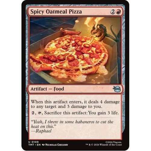 Spicy Oatmeal Pizza - TMT