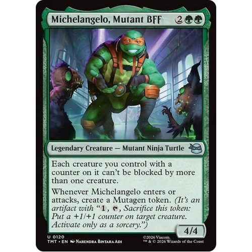 Michelangelo, Mutant BFF - TMT