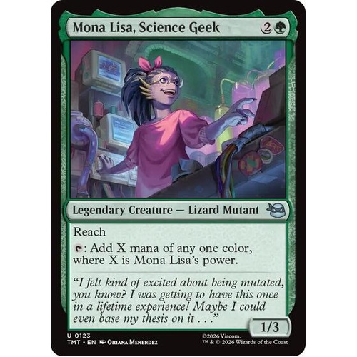 Mona Lisa, Science Geek - TMT