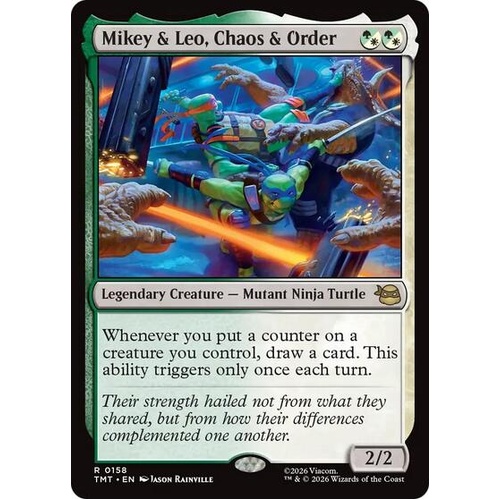 Mikey & Leo, Chaos & Order - TMT
