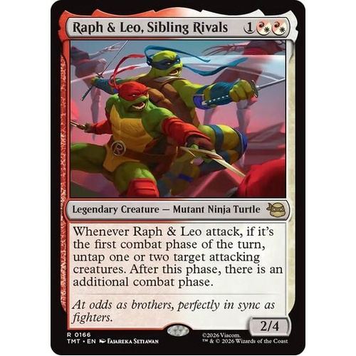 Raph & Leo, Sibling Rivals - TMT