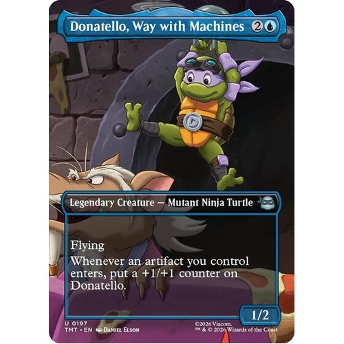 Donatello, Way with Machines (Borderless) - TMT