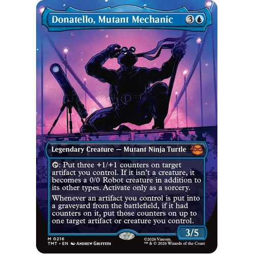 Donatello, Mutant Mechanic (Borderless) - TMT