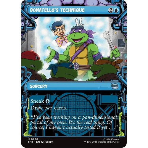 Donatello's Technique (Showcase) - TMT