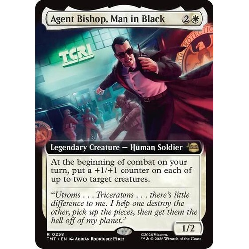 Agent Bishop, Man in Black (Extended Art) - TMT
