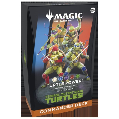 PREORDER Magic Teenage Mutant Ninja Turtles - Turtle Power Commander Deck