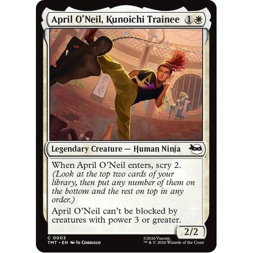 April O'Neil, Kunoichi Trainee FOIL - TMT