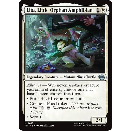 Lita, Little Orphan Amphibian FOIL - TMT