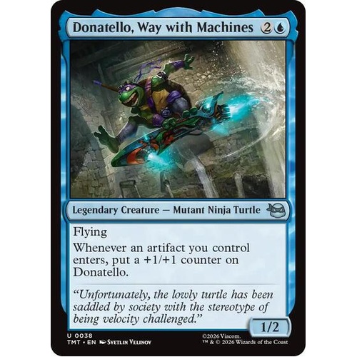 Donatello, Way with Machines FOIL - TMT
