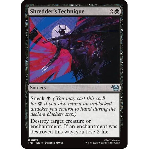 Shredder's Technique FOIL - TMT