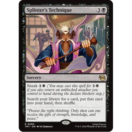 Splinter's Technique FOIL - TMT