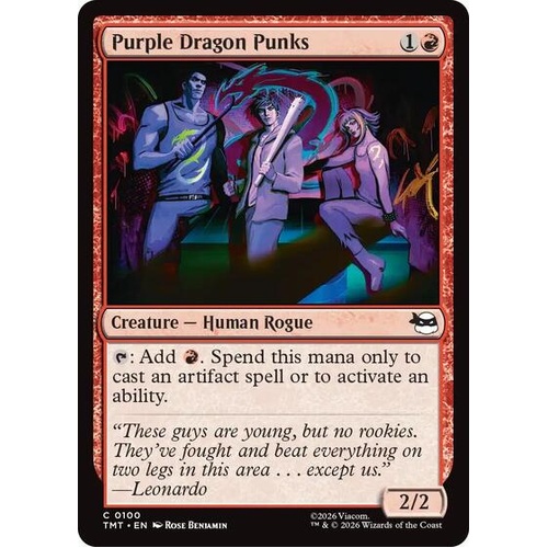 Purple Dragon Punks FOIL - TMT