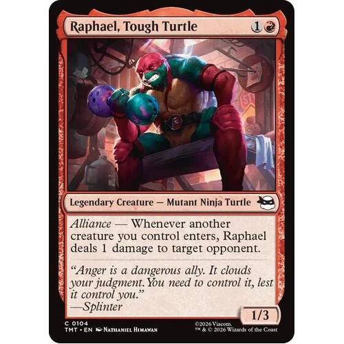 Raphael, Tough Turtle FOIL - TMT