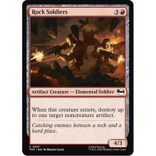 Rock Soldiers FOIL - TMT