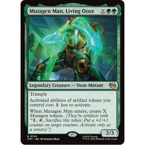 Mutagen Man, Living Ooze FOIL - TMT