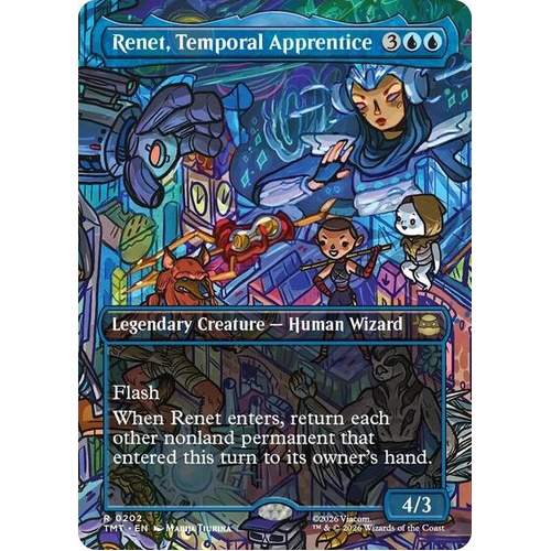 Renet, Temporal Apprentice (Borderless) FOIL - TMT