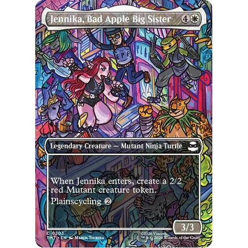 Jennika, Bad Apple Big Sister (Borderless) FOIL - TMT