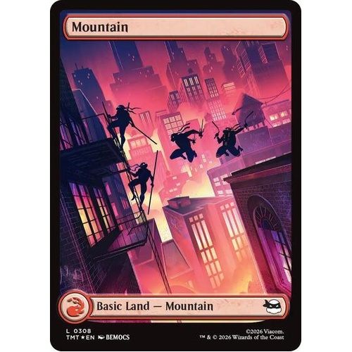 Mountain (0308) (Surge Foil) FOIL - TMT