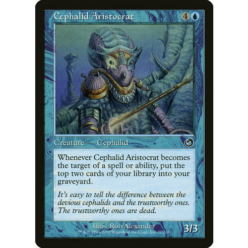 Cephalid Aristocrat - TOR