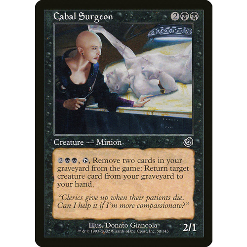 Cabal Surgeon - TOR