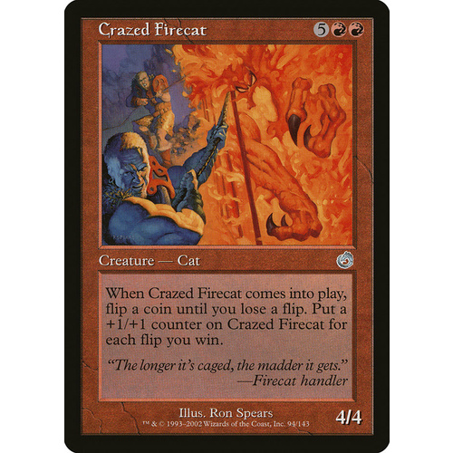 Crazed Firecat - TOR