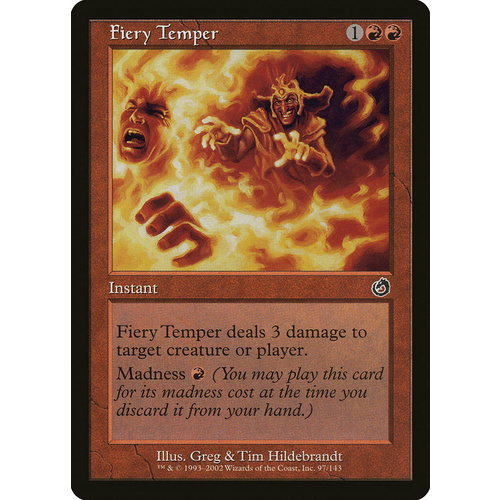 Fiery Temper - TOR