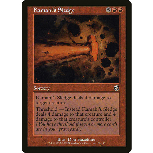 Kamahl's Sledge - TOR