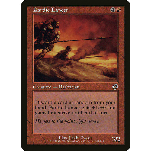Pardic Lancer - TOR