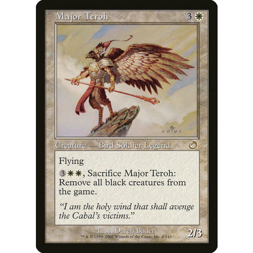 Major Teroh FOIL - TOR