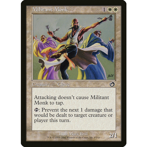Militant Monk FOIL - TOR