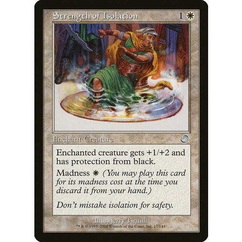 Strength of Isolation FOIL - TOR