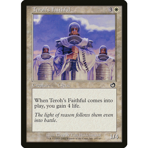 Teroh's Faithful FOIL - TOR