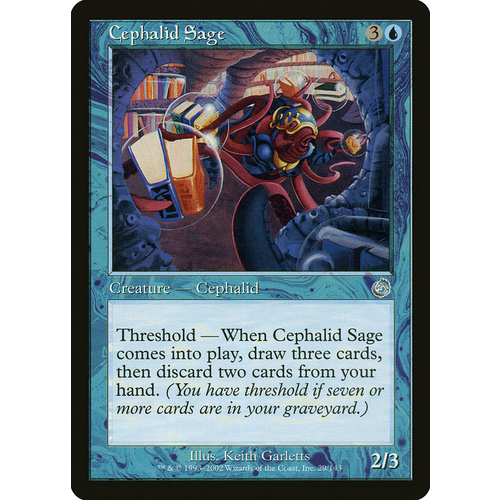 Cephalid Sage FOIL - TOR